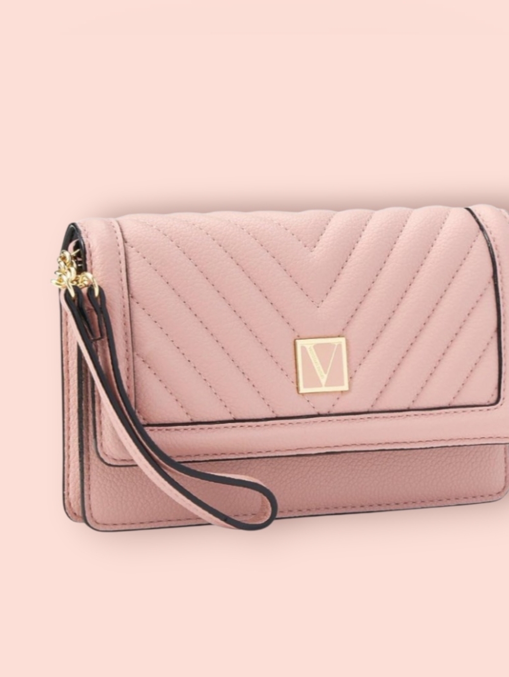 (NWT) Victoria's Secret® "The Victoria Tech Wristlet" - Orchid Blush - Picture 2 of 8